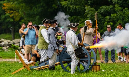 068 Feature – A Reenactment of the Battle of Ridgefield – March April